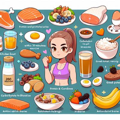 운동 후 회복을 위한 필수 음식과 최적의 섭취 타이밍